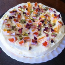 https://thepaddingtonfoodie.com/2012/11/25/little-miss-sunshine-flourless-orange-and-almond-torte-with-lemon-cream-cheese-frosting-turkish-delight-pistachio-and-rose-petals/