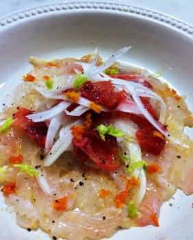 https://thepaddingtonfoodie.com/2013/08/10/the-5-2-challenge-raw-food-at-its-very-best-citrus-carpaccio-of-snapper-with-a-fennel-and-blood-orange-salad/