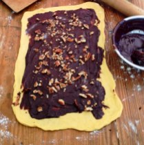 Chocolate Krantz Cake - Chocolate Filling